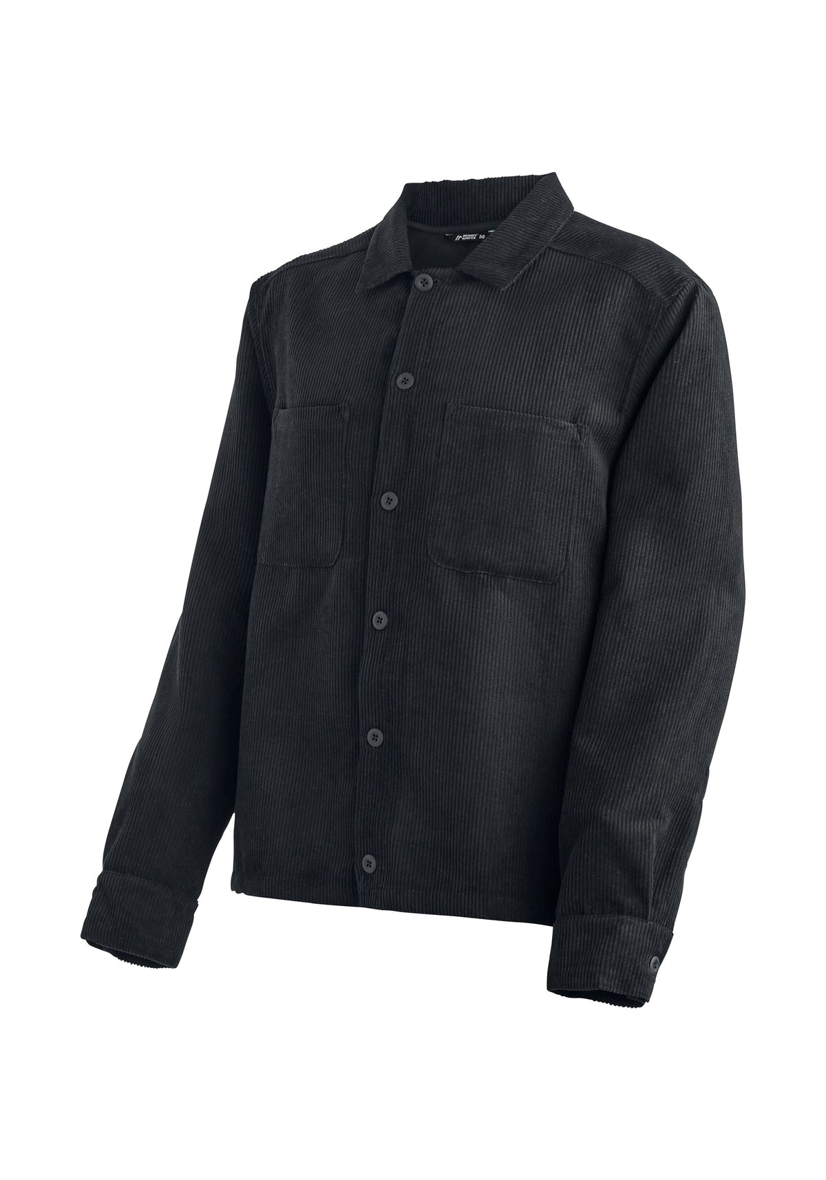 Maier Sports Wellcord M Cordhemd Herren black