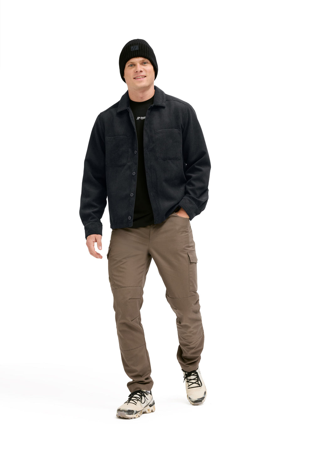 Maier Sports Wellcord M Cordhemd Herren black - 2