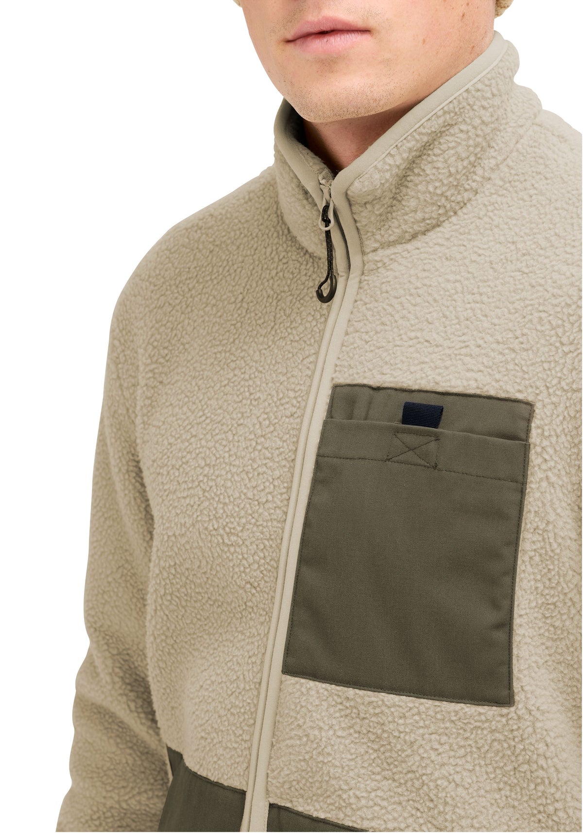 Maier Sports Racka Plus M Fleecejacke Herren feather gray - 2