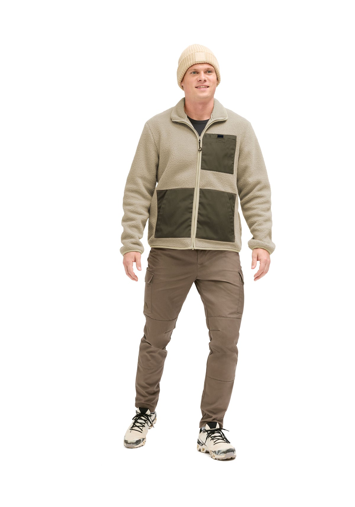 Maier Sports Racka Plus M Fleecejacke Herren feather gray - 6