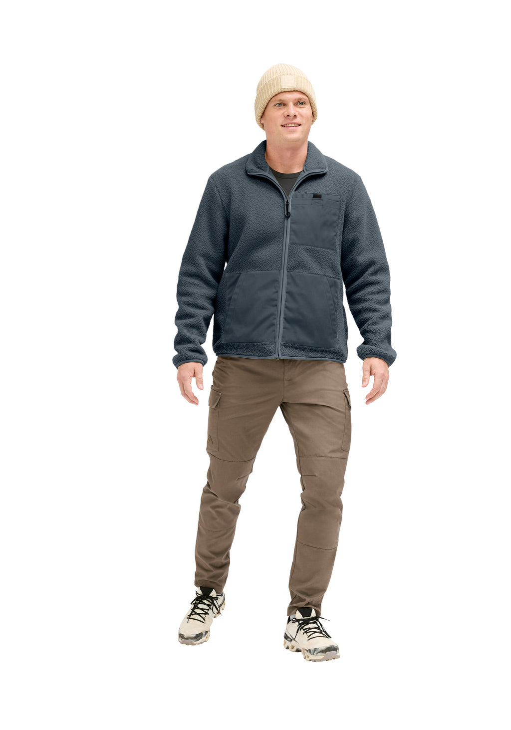 Maier Sports Racka Plus M Fleecejacke Herren graphite - 6