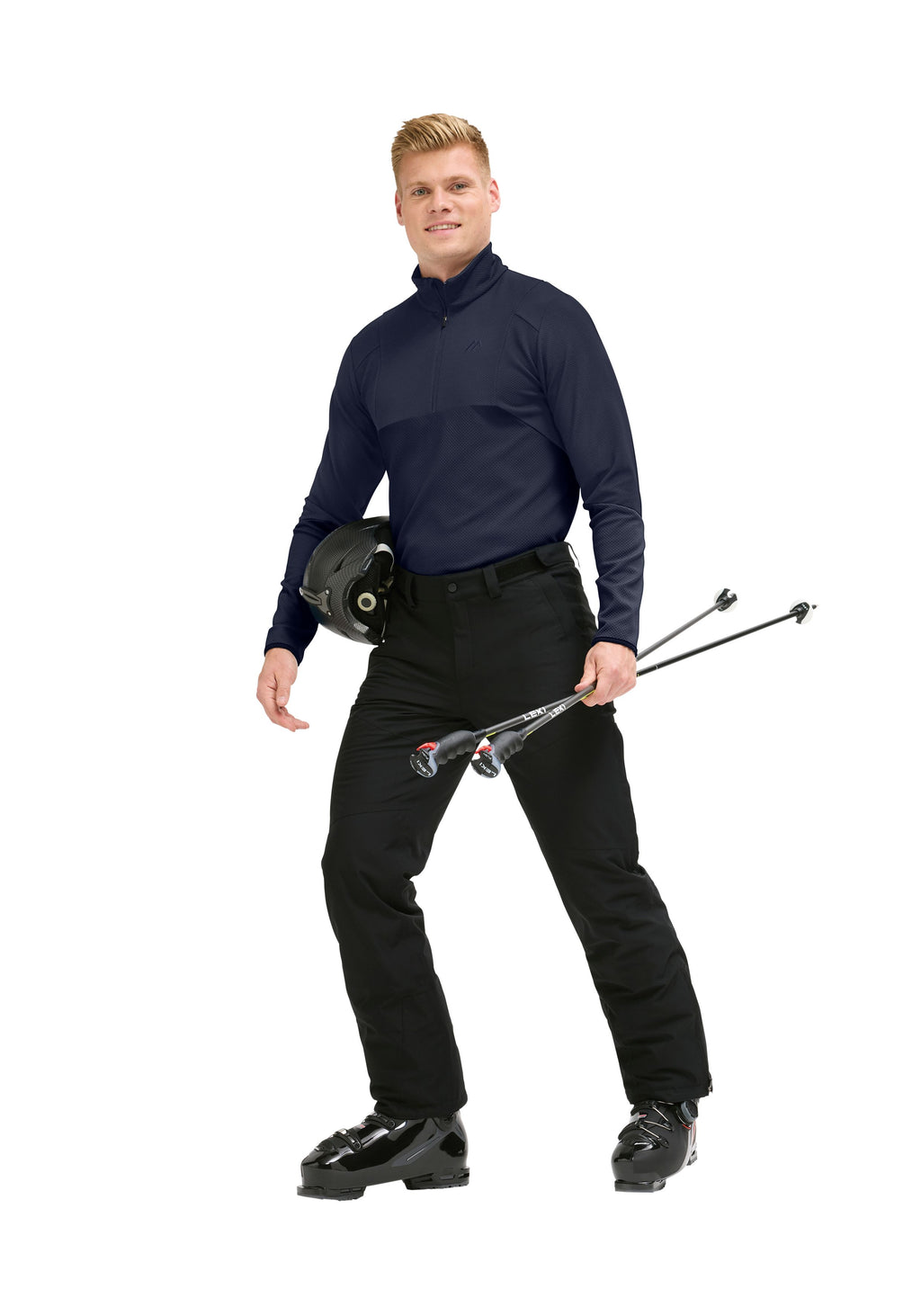 Maier Sports Lipno HZ M Midlayer Herren night sky - 6