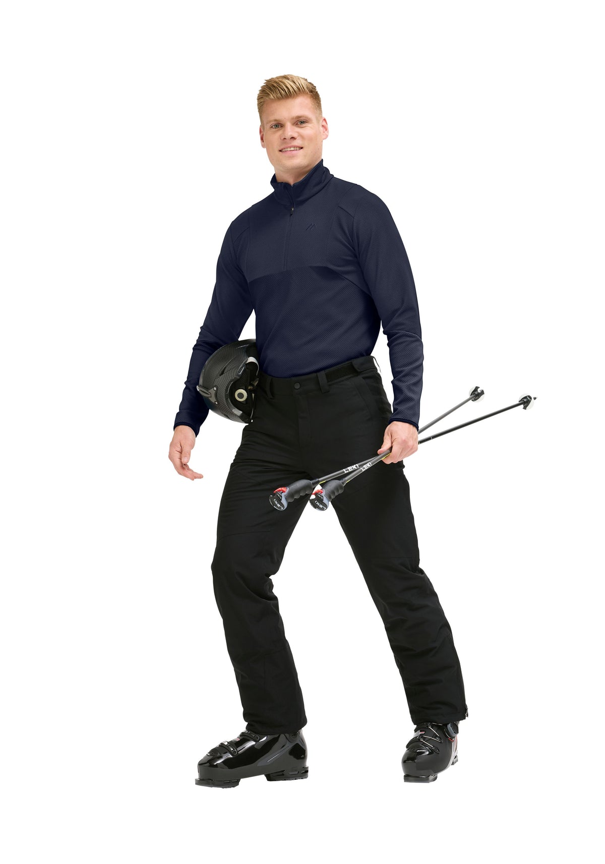 Maier Sports Lipno HZ M Midlayer Herren night sky - 6