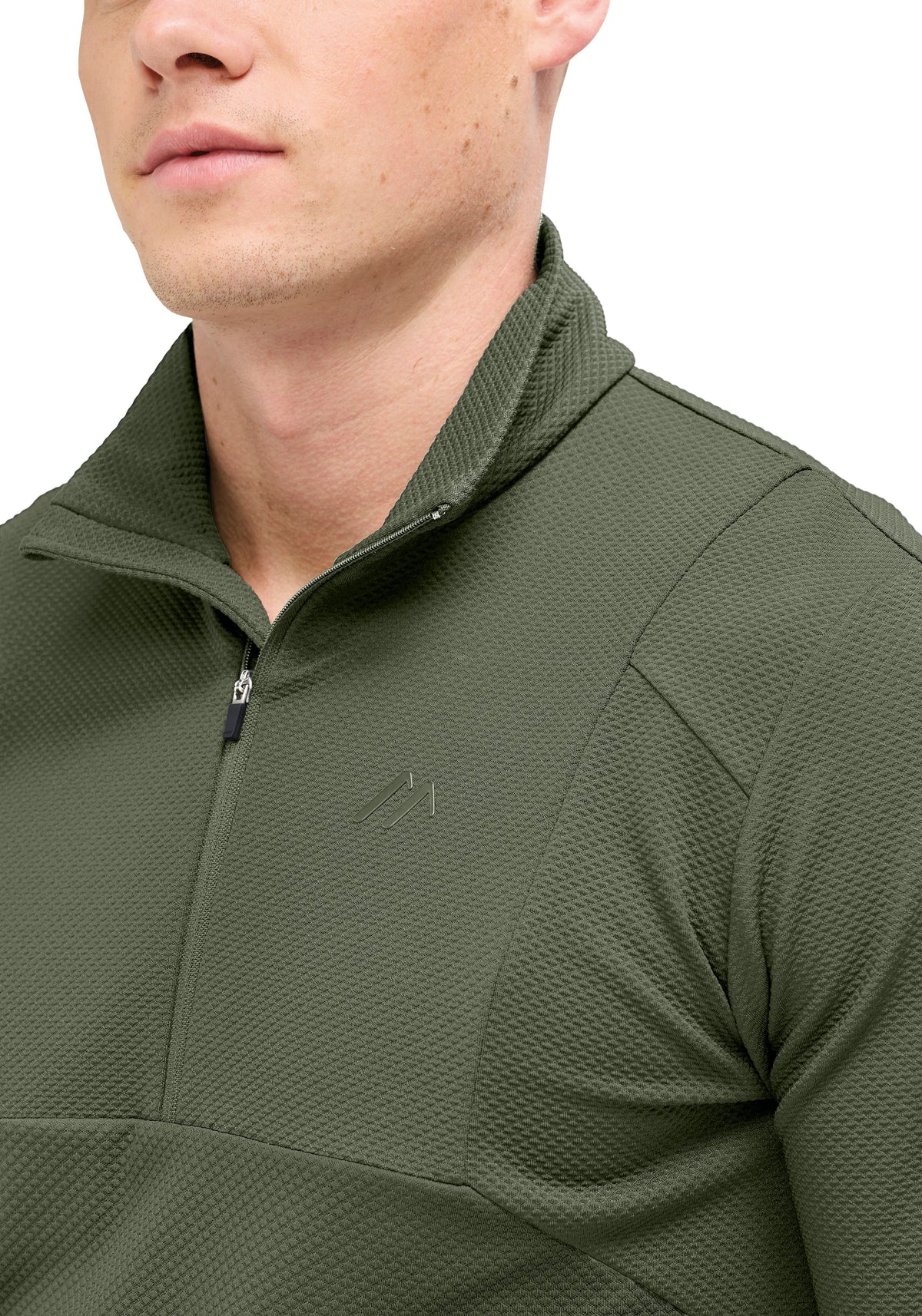 Maier Sports Lipno HZ M Midlayer Herren green goose - 2