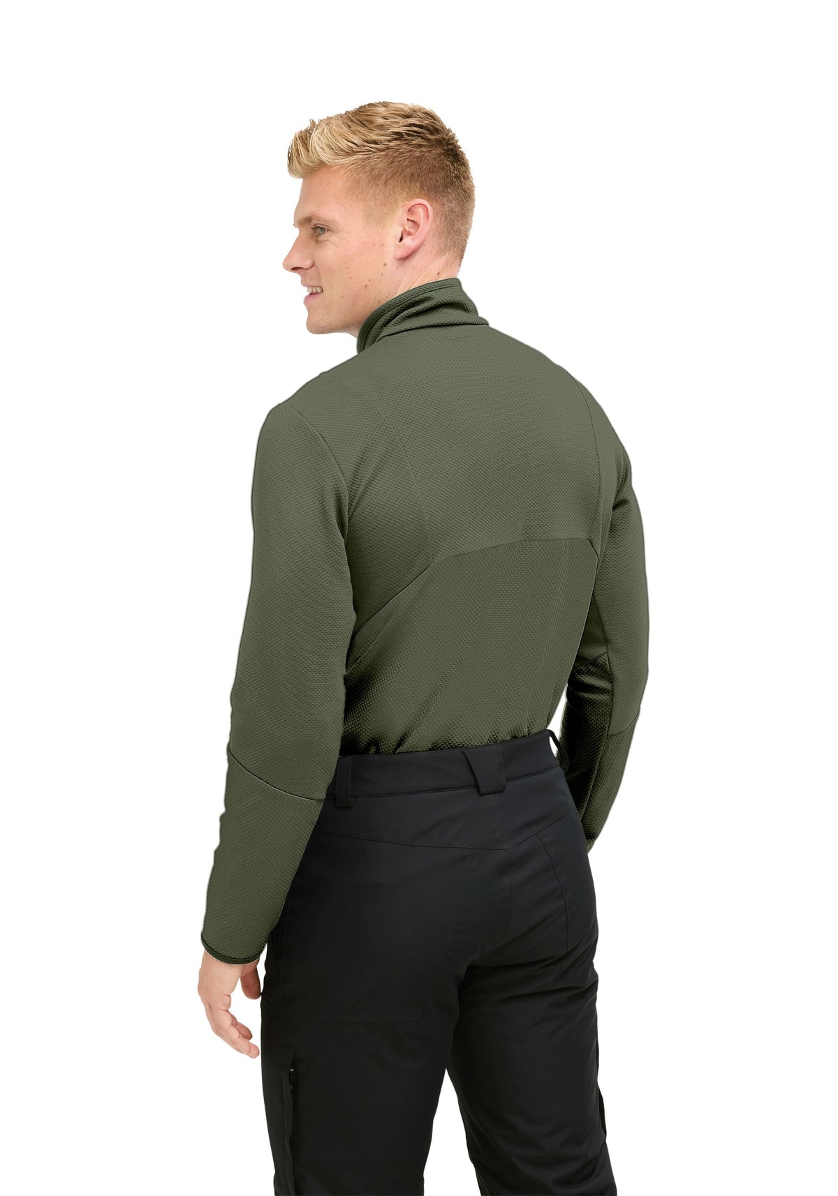 Maier Sports Lipno HZ M Midlayer Herren green goose - 5