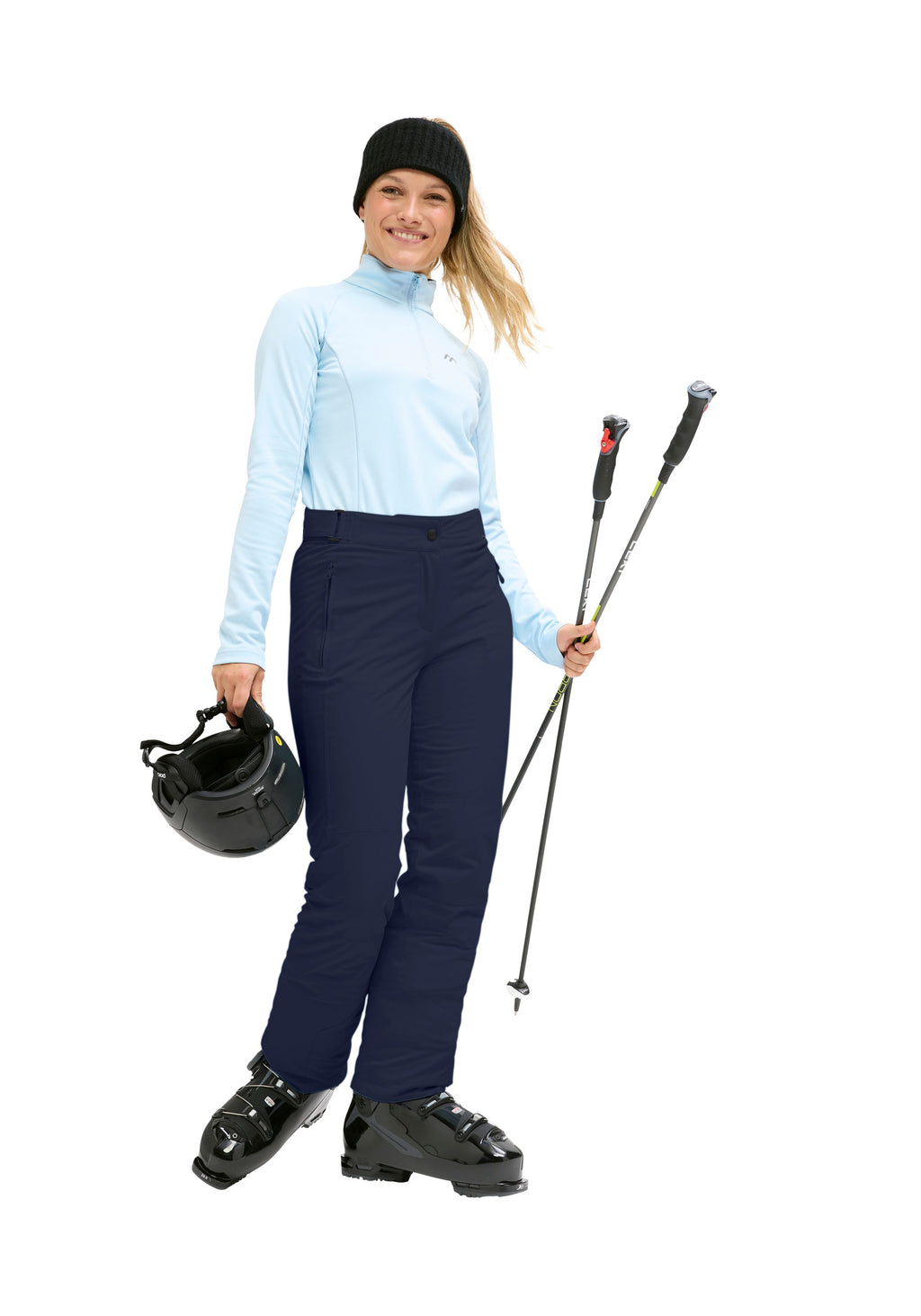Maier Sports Vroni slim 2.1 Skihose Damen night sky - 7
