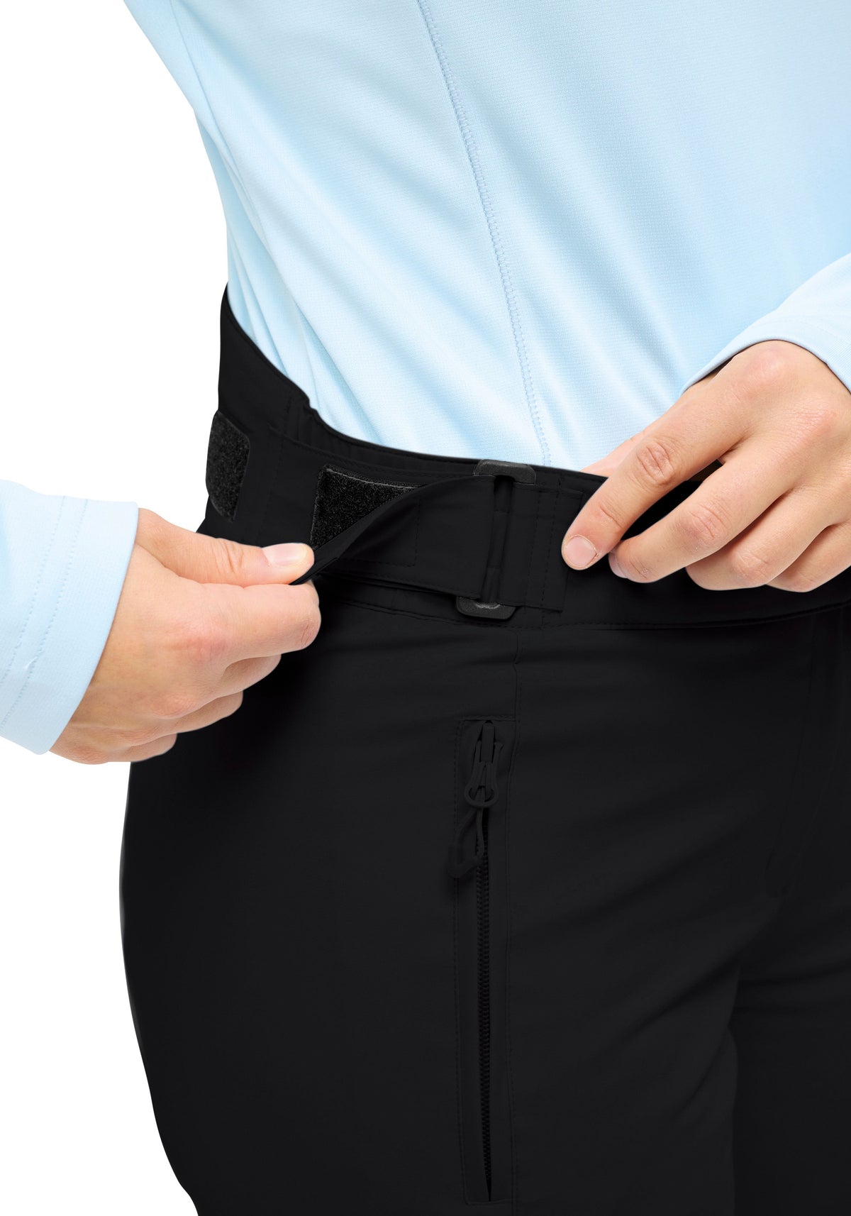 Maier Sports Vroni slim 2.1 Skihose Damen black - 2