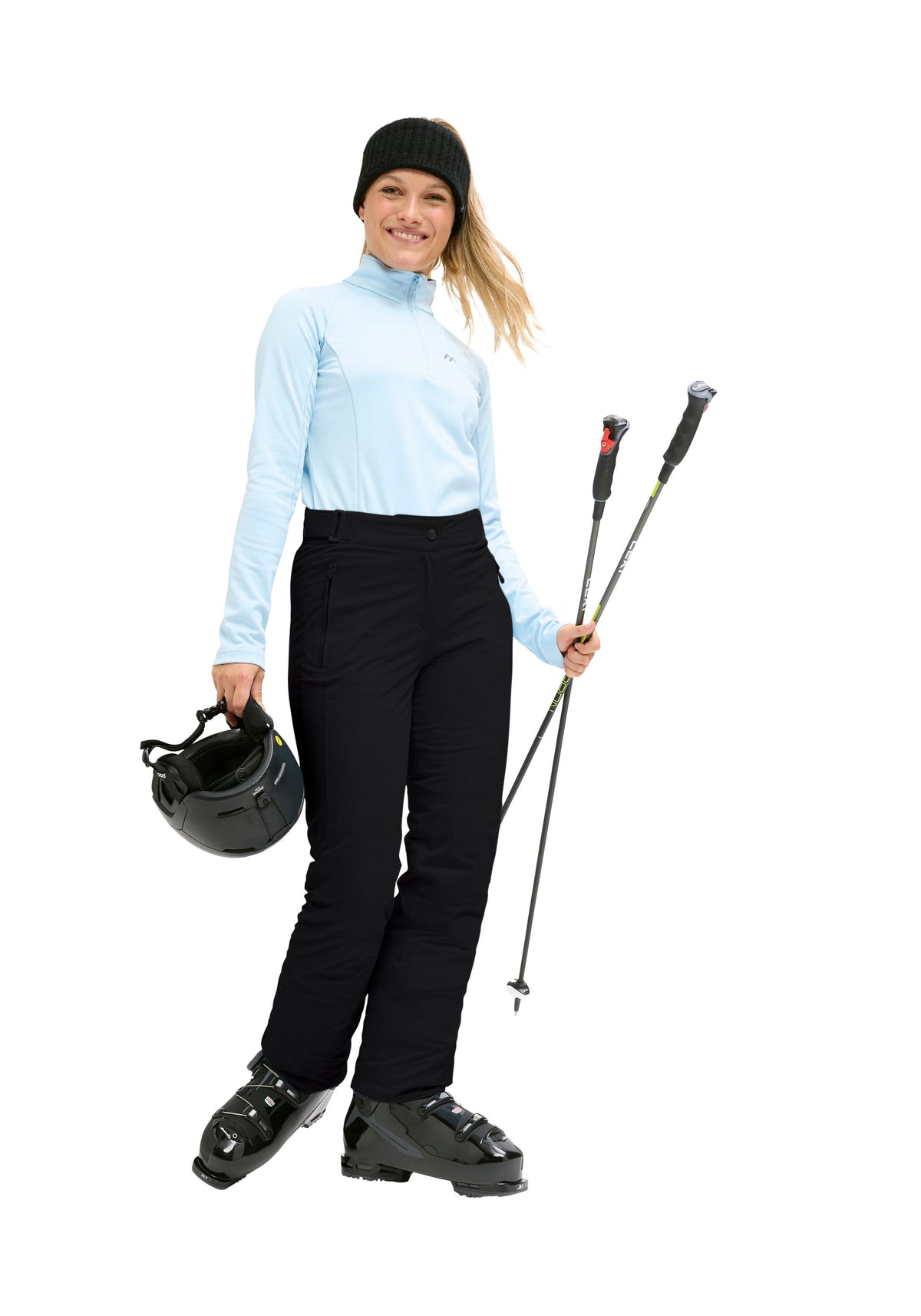 Maier Sports Vroni slim 2.1 Skihose Damen black - 7