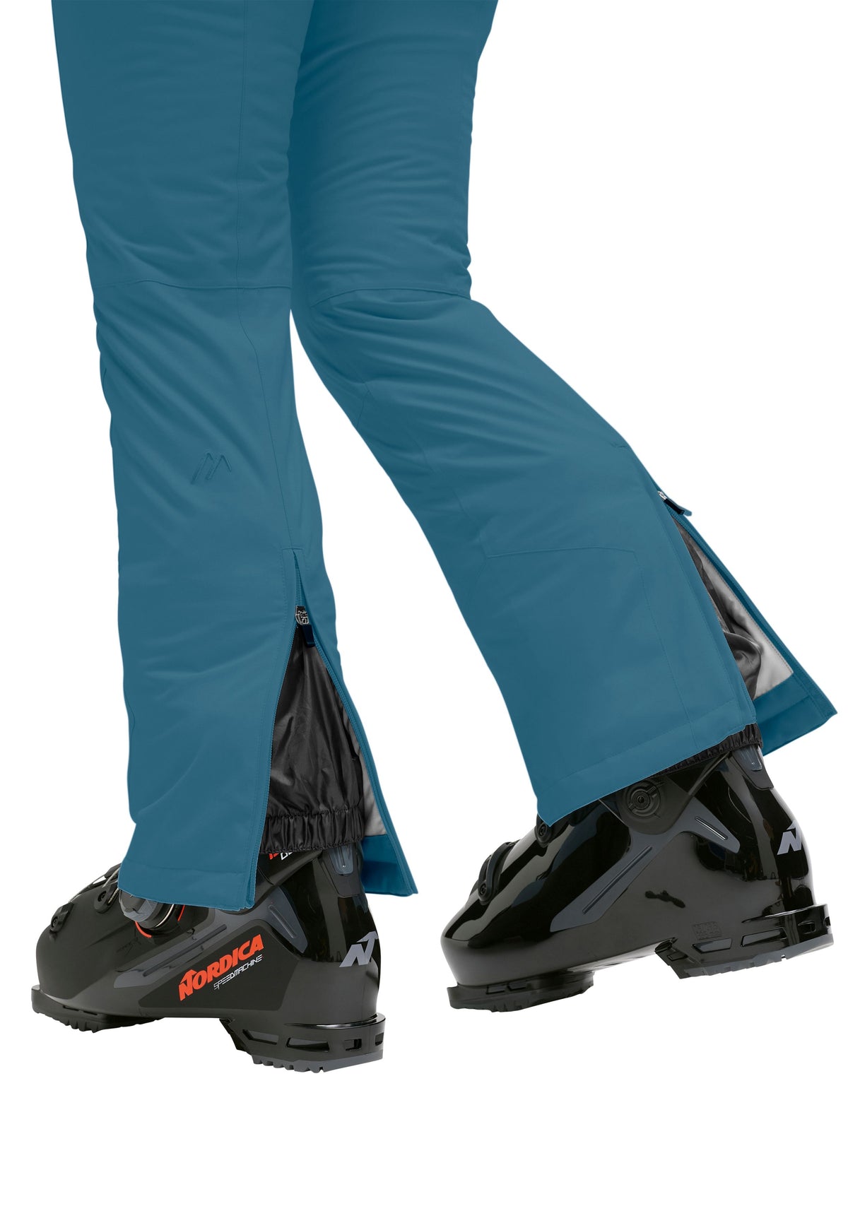 Maier Sports Vroni slim 2.1 Skihose Damen blue sea turtle - 5