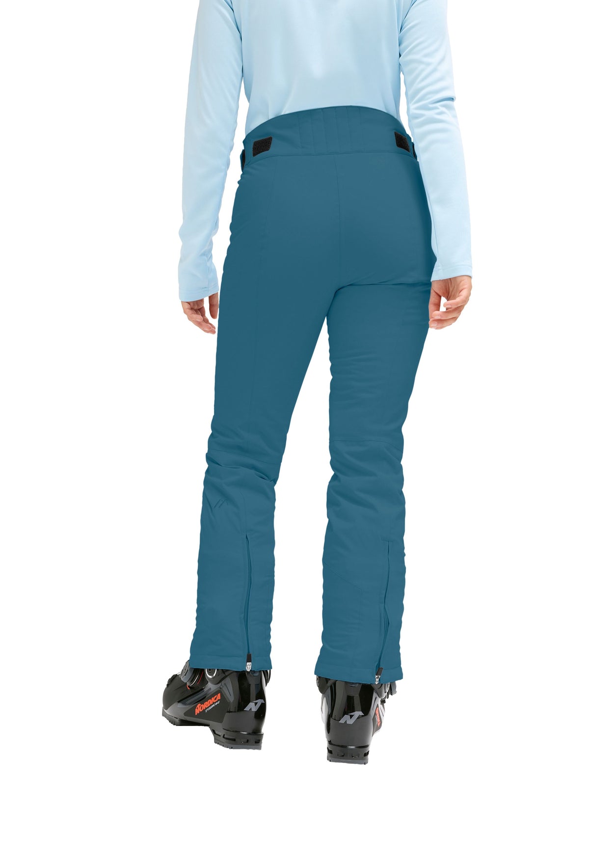 Maier Sports Vroni slim 2.1 Skihose Damen blue sea turtle - 6