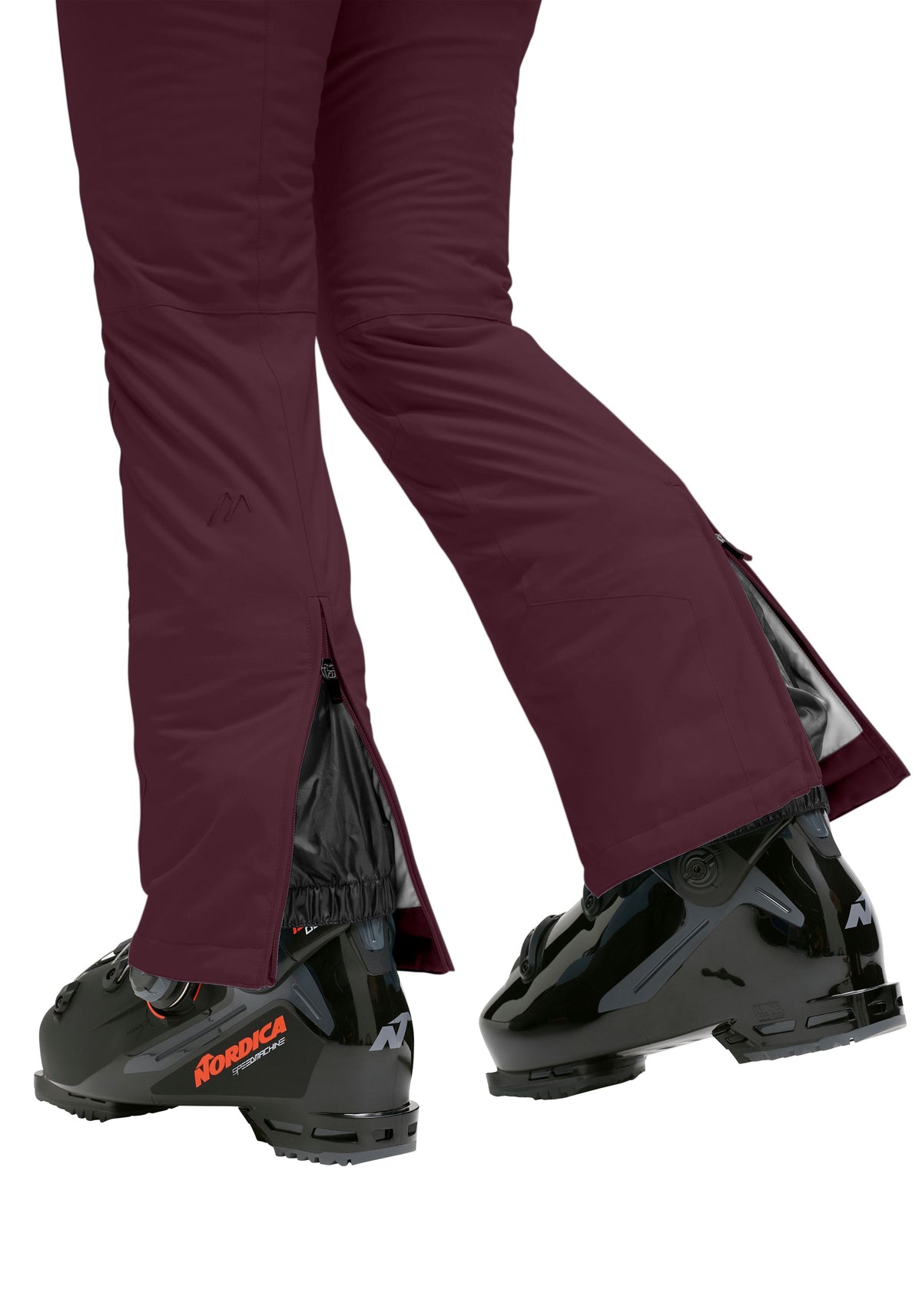 Maier Sports Vroni slim 2.1 Skihose Damen ash - 5