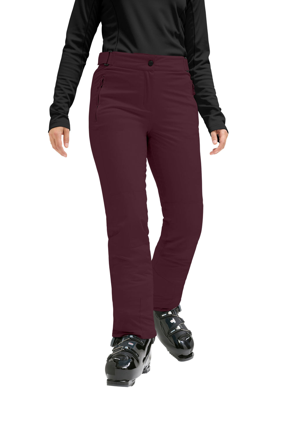 Maier Sports Vroni slim 2.1 Skihose Damen ash - 4