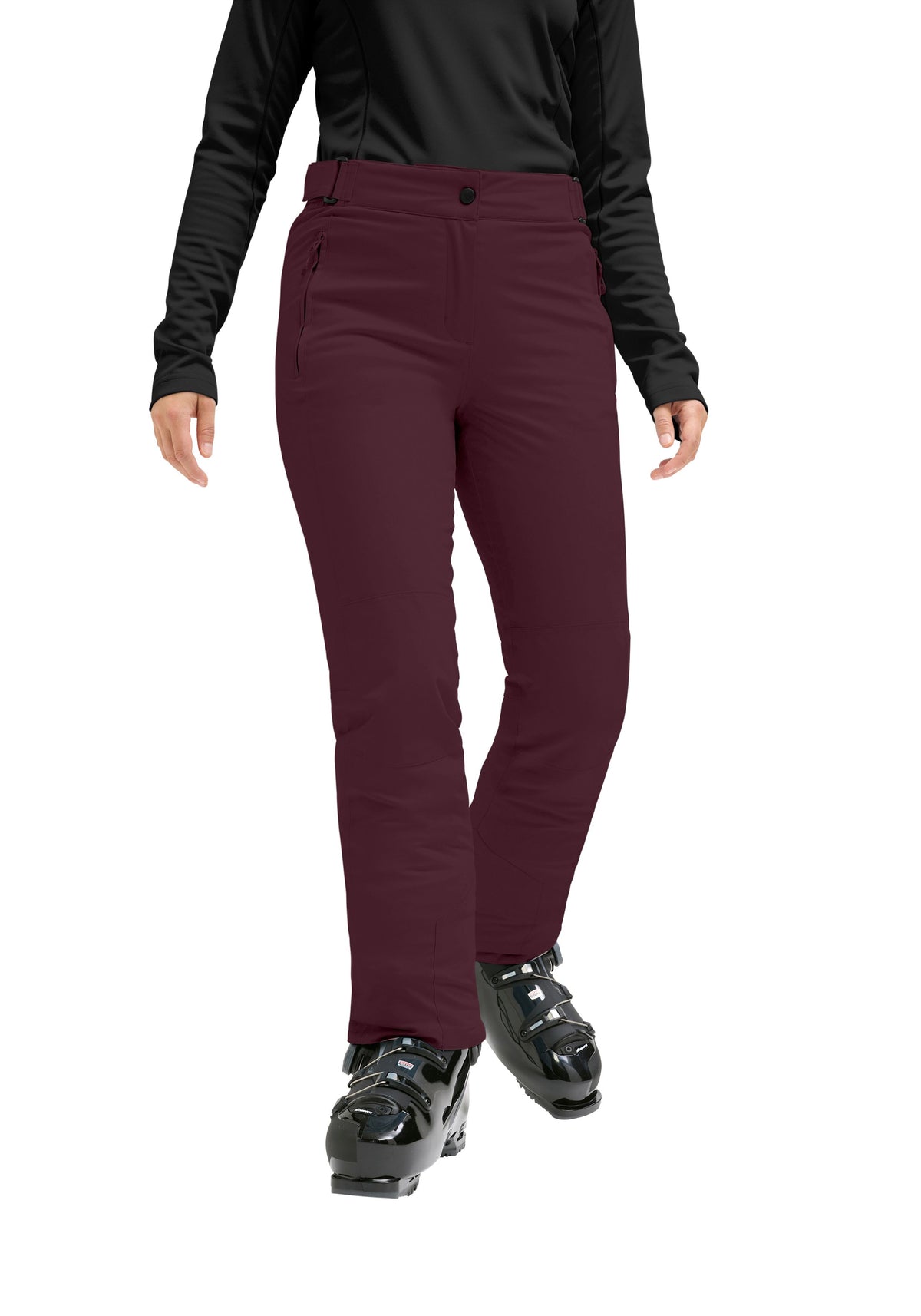 Maier Sports Vroni slim 2.1 Skihose Damen ash - 4