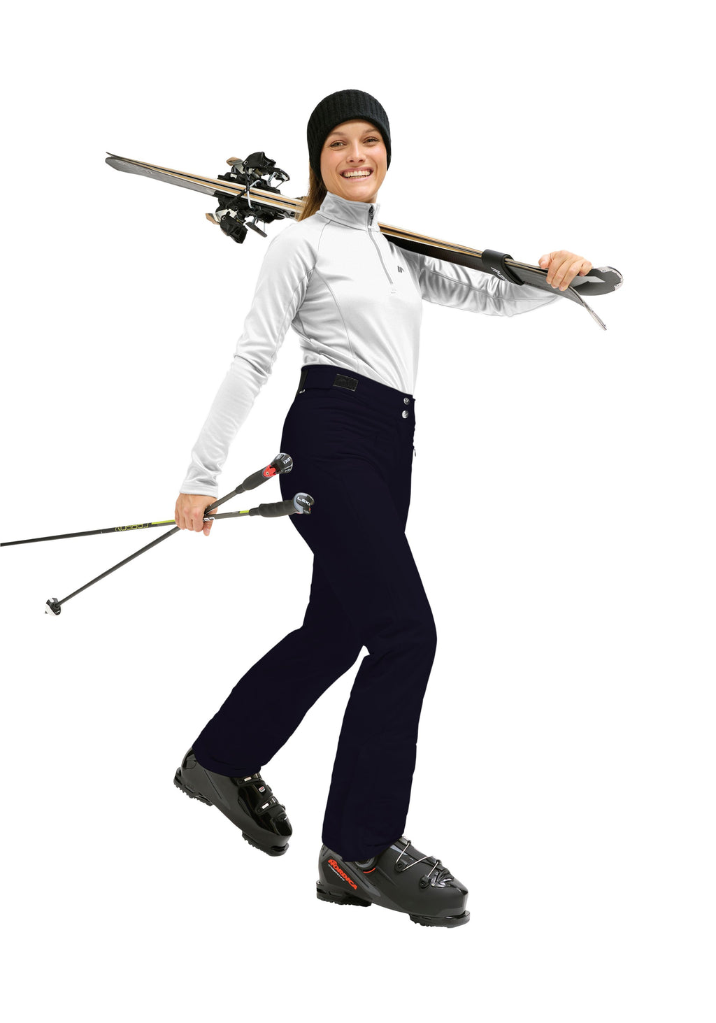 Maier Sports Allissia slim 3.0 Skihose Damen night sky - 8
