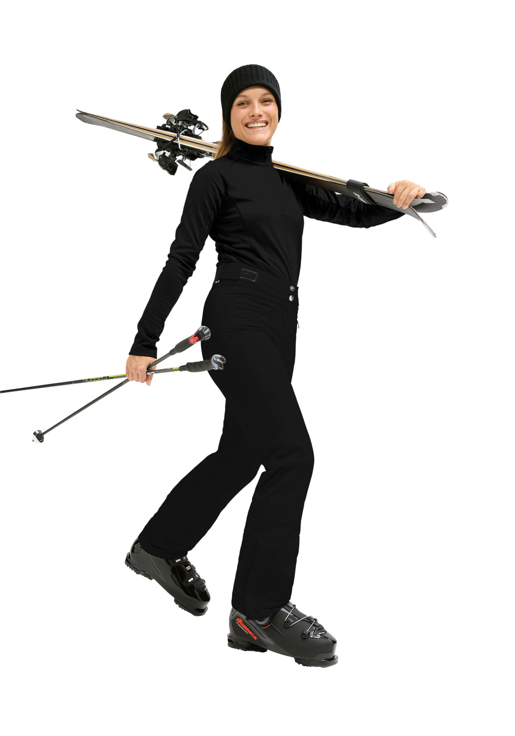 Maier Sports Allissia slim 3.0 Skihose Damen black - 8