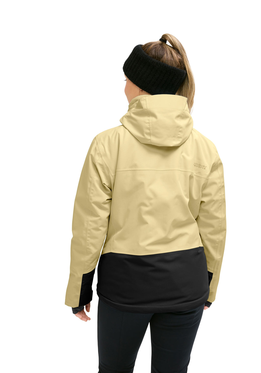 Maier Sports Tatry Skijacke Damen muslin/black - 6