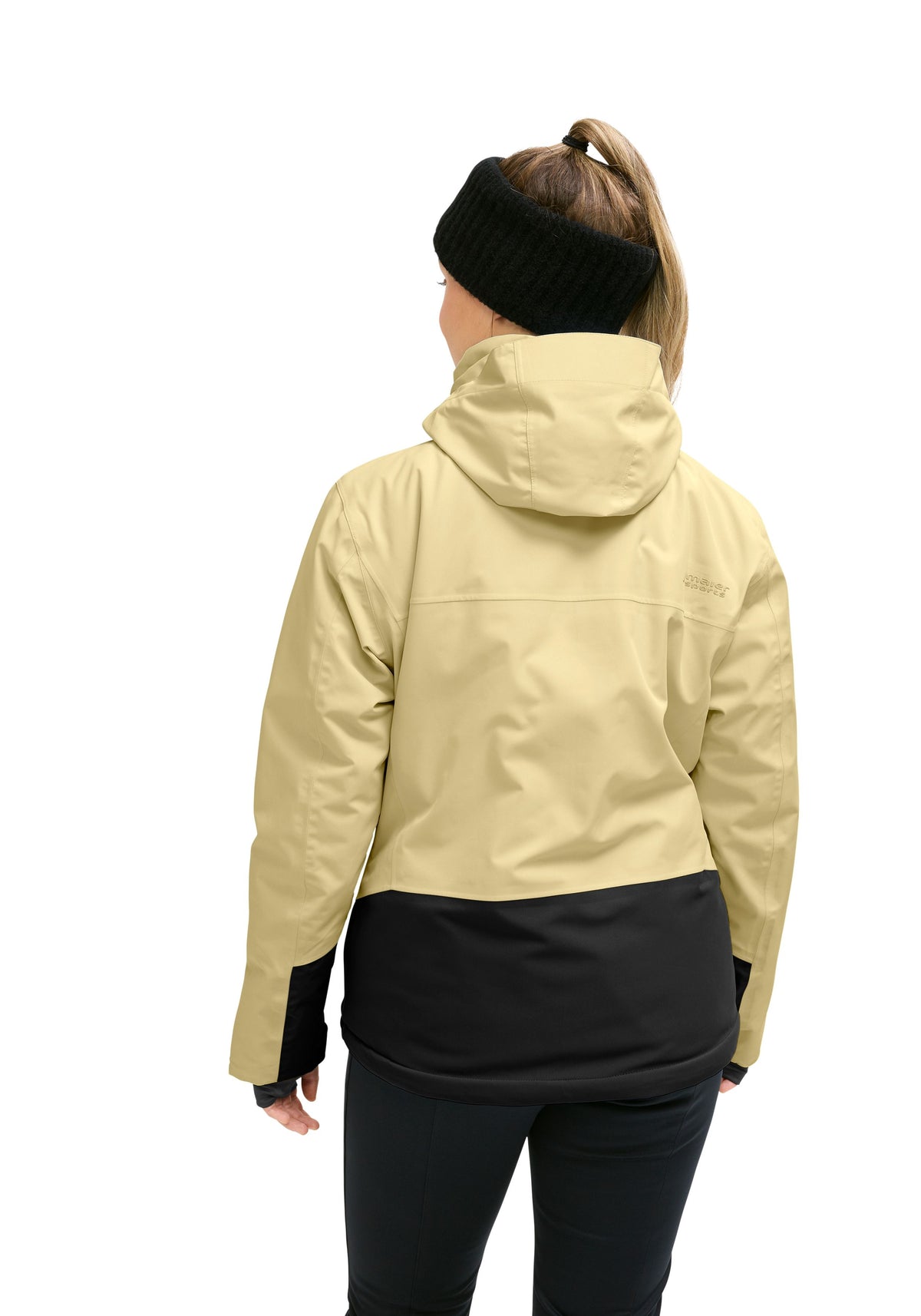 Maier Sports Tatry Skijacke Damen muslin/black - 6