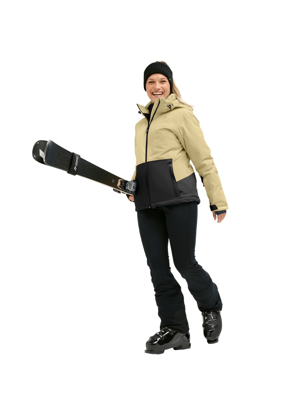 Maier Sports Tatry Skijacke Damen muslin/black - 7