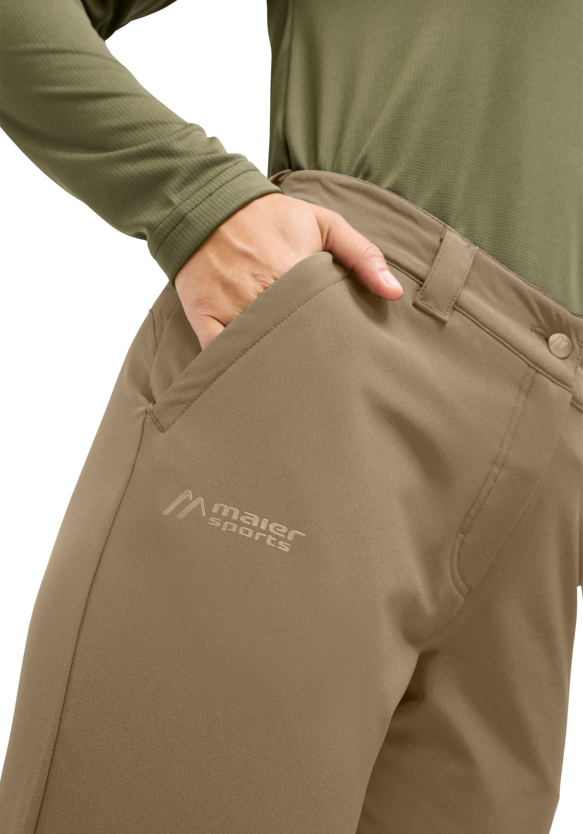 Maier Sports Essential Flex W Winterhose Damen coriander - 2