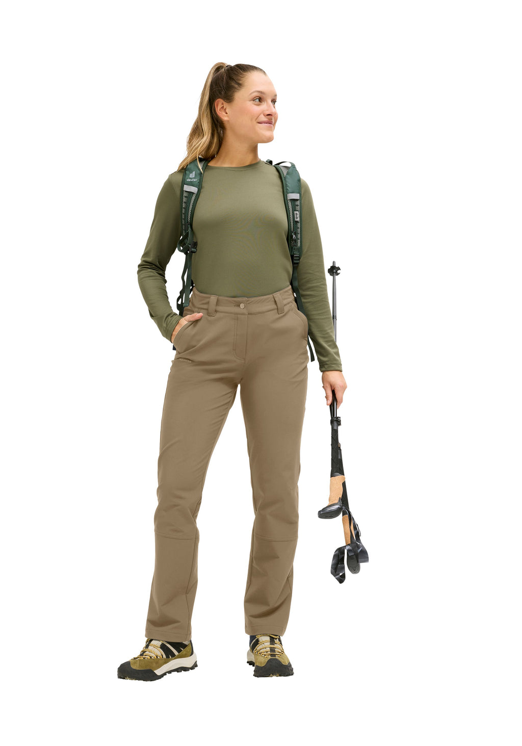 Maier Sports Essential Flex W Winterhose Damen coriander - 6