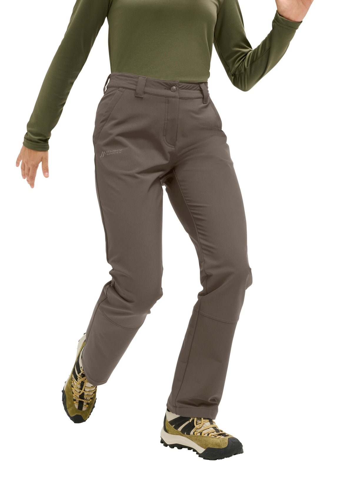 Maier Sports Essential Flex W Winterhose Damen –  teak