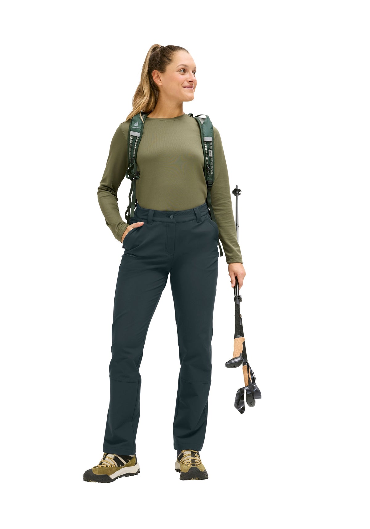 Maier Sports Essential Flex W Winterhose Damen graphite - 5