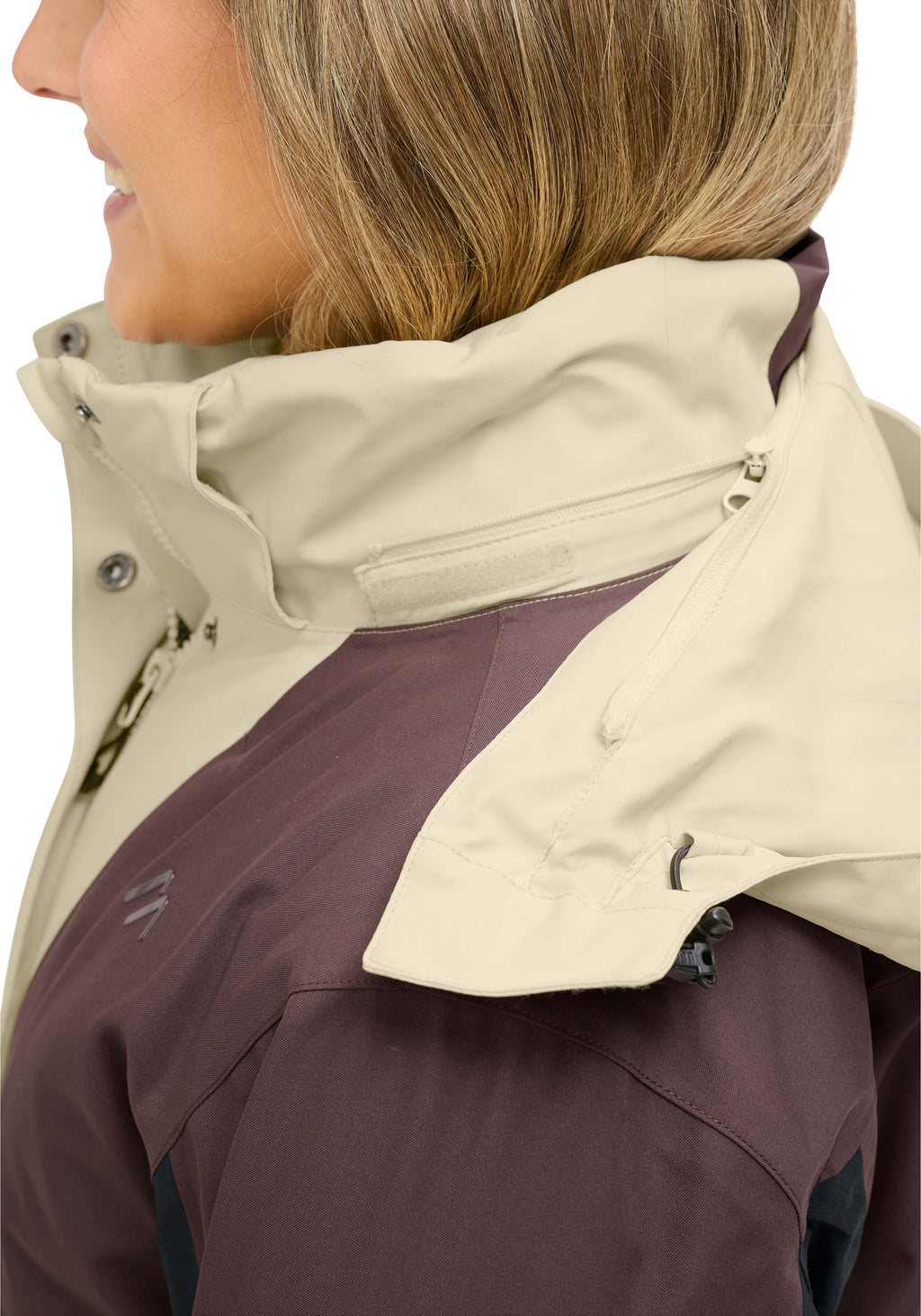 Maier Sports Rogla Skijacke Damen ash/muslin/black - 5
