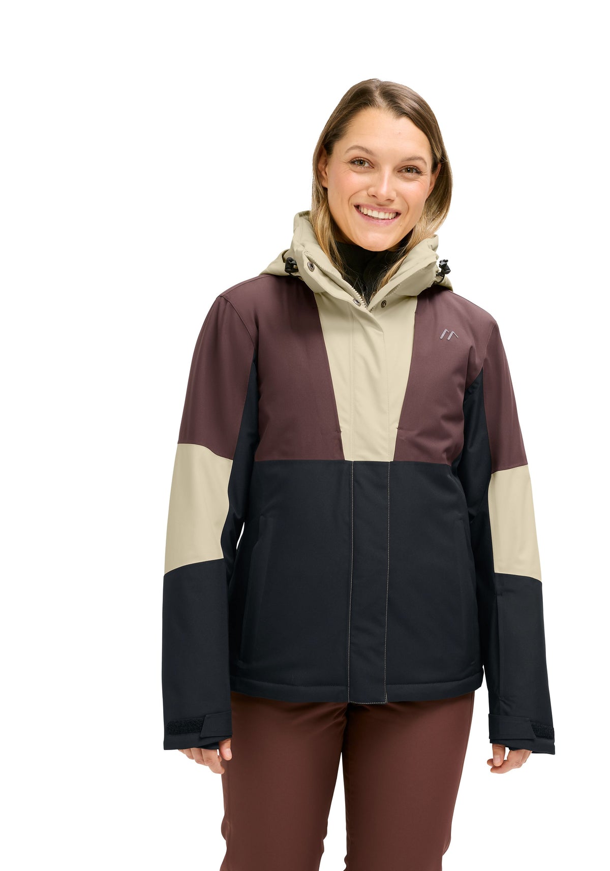 Maier Sports Rogla Skijacke Damen ash/muslin/black - 4