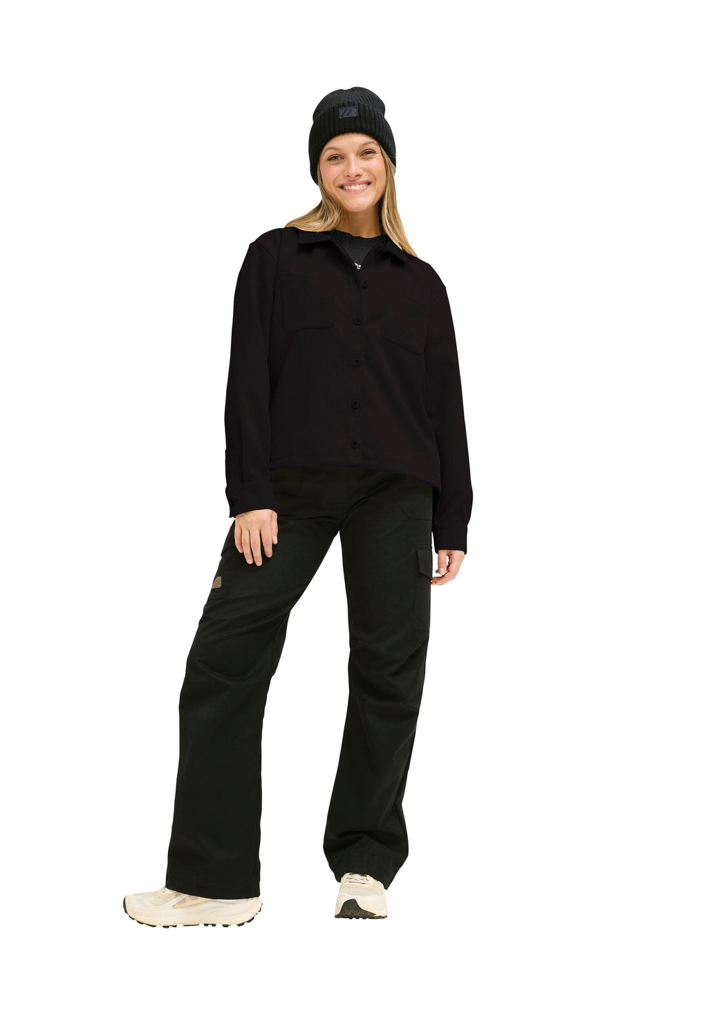 Maier Sports Wellcord W Cordhemd Damen black - 6