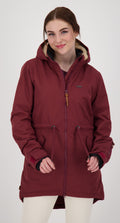 CNSRD Damen Funktionsparka Charlotta Grape