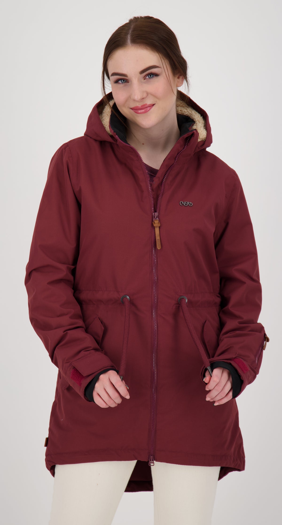 CNSRD Damen Funktionsparka Charlotta Grape