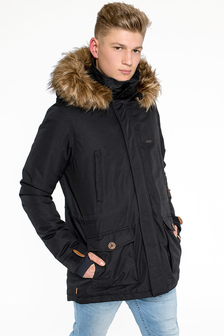 CNSRD Herren Funktionsparka Travis Black