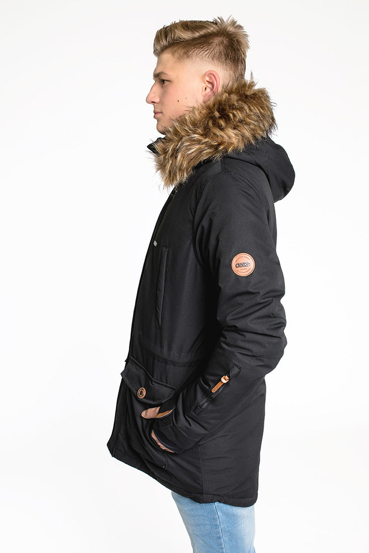 CNSRD Herren Funktionsparka Travis Black