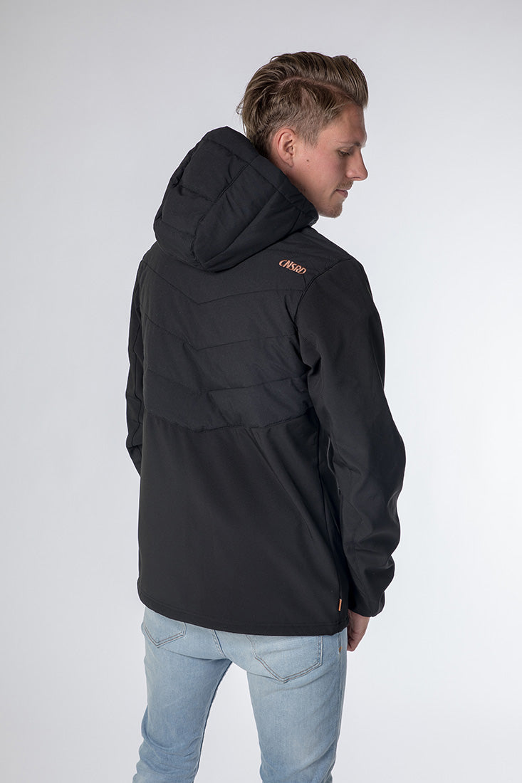 CNSRD Herren Softshelljacke Leon Black