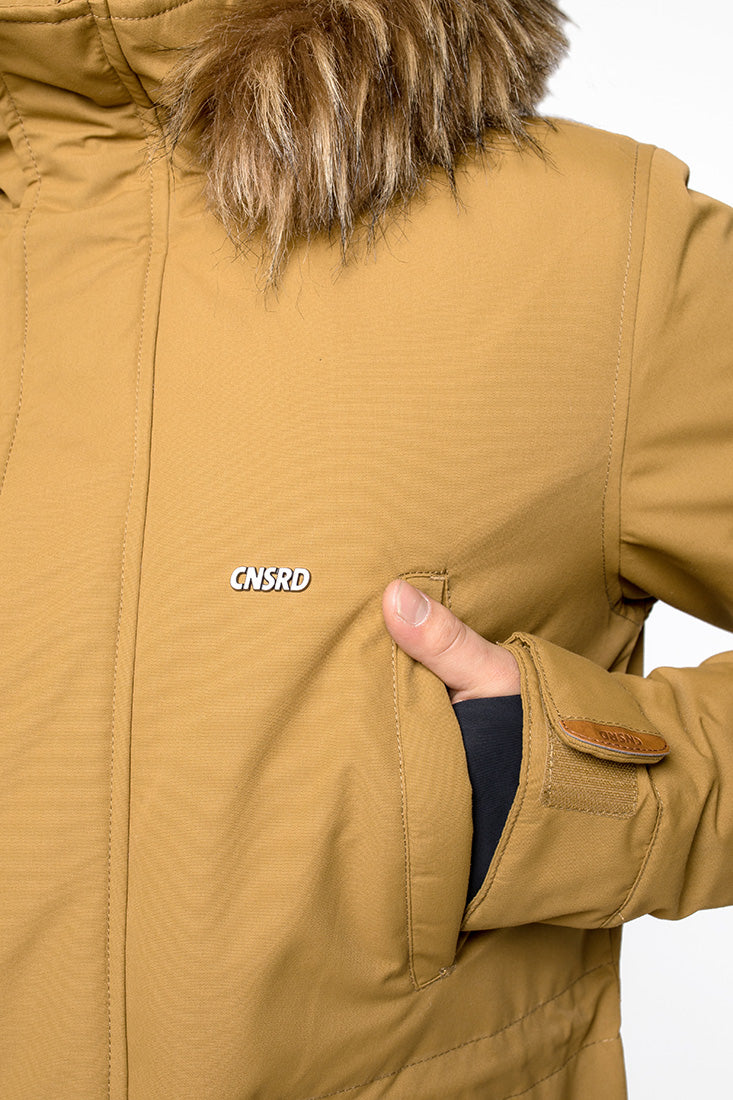 CNSRD Herren Funktionsparka Travis Camel