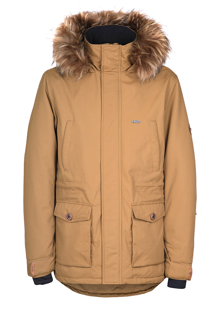 CNSRD Herren Funktionsparka Travis Camel
