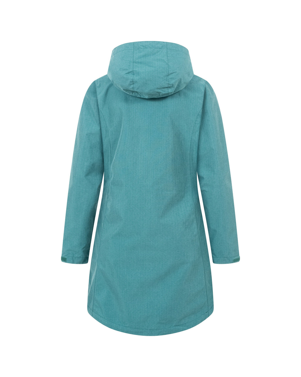 DEPROC LAVAL LONG WOMEN Outdoorjacke in petrol, Rückenansicht