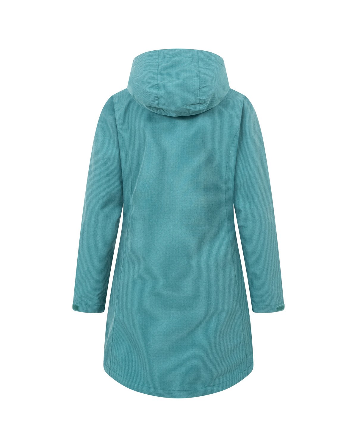 DEPROC LAVAL LONG WOMEN Outdoorjacke in petrol, Rückenansicht
