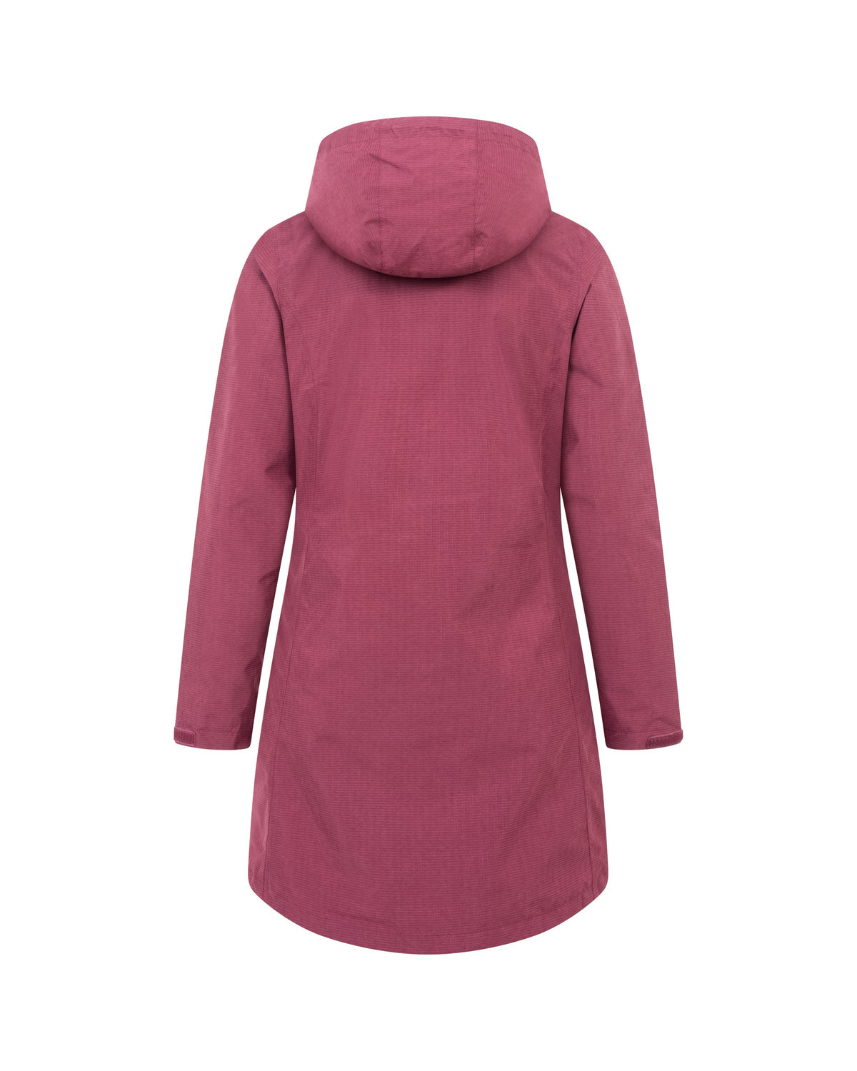 DEPROC LAVAL LONG WOMEN Outdoorjacke in wine, Rückenansicht