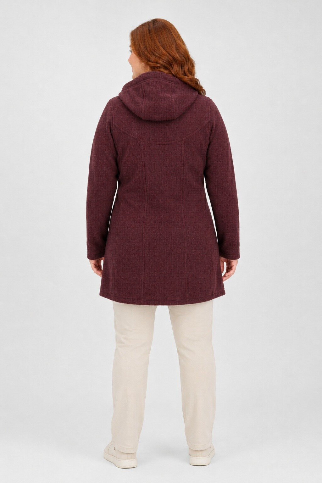 DEPROC Strickfleecemantel GLORY APRIL