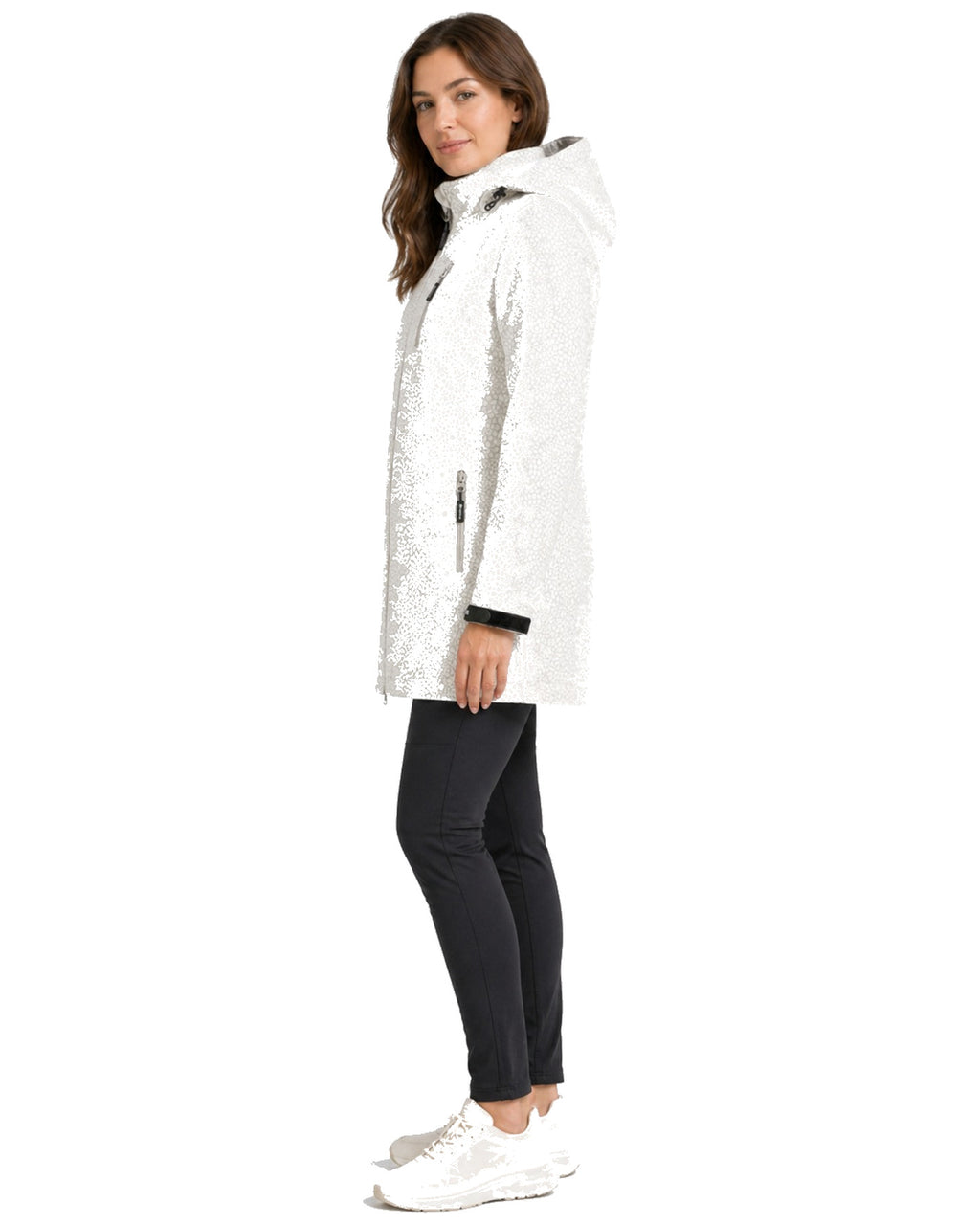 DEPROC Softshellmantel SHELBY X LONG WMN Weiß