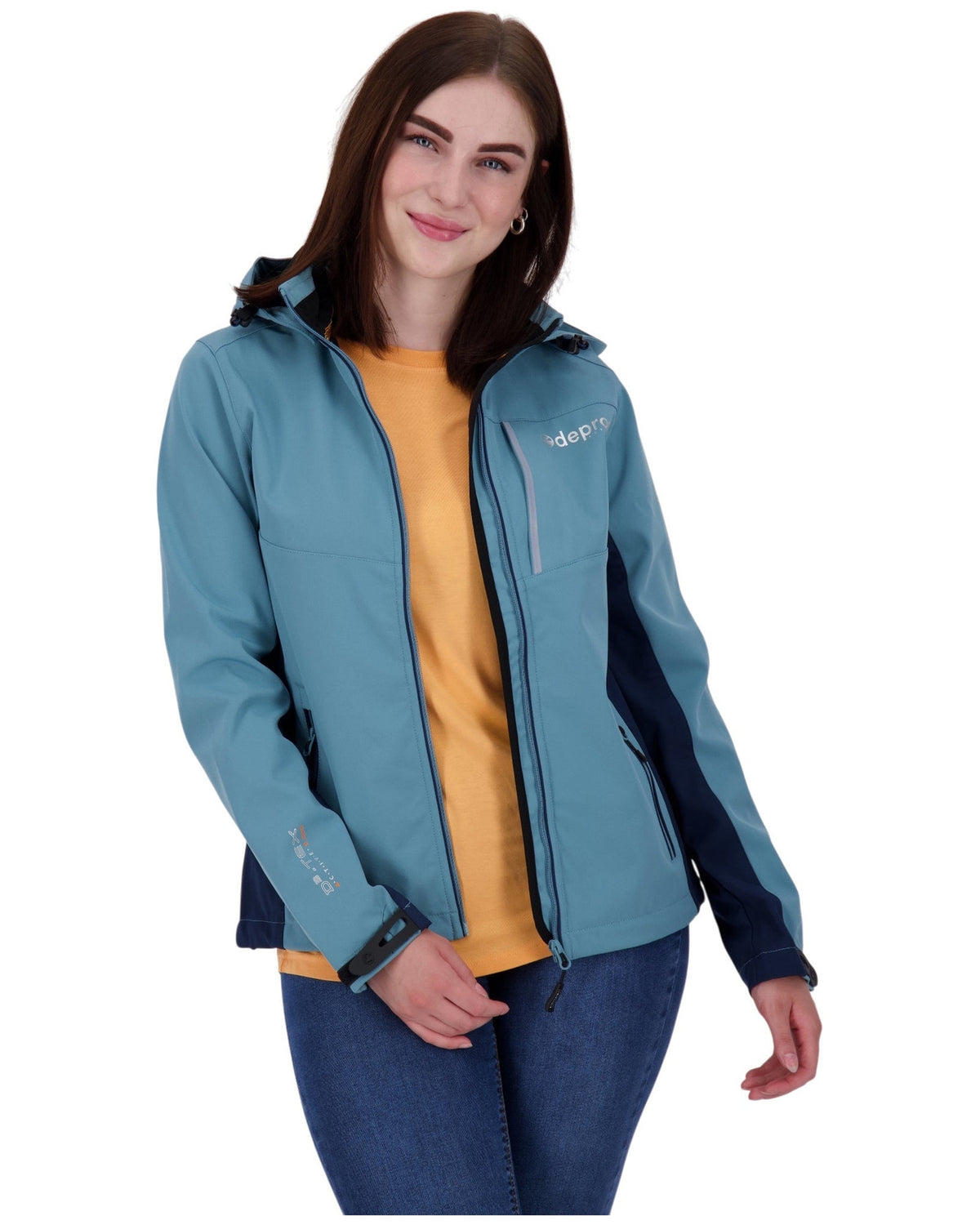 DEPROC Softshell NUNAVUT WOMEN Hellblau