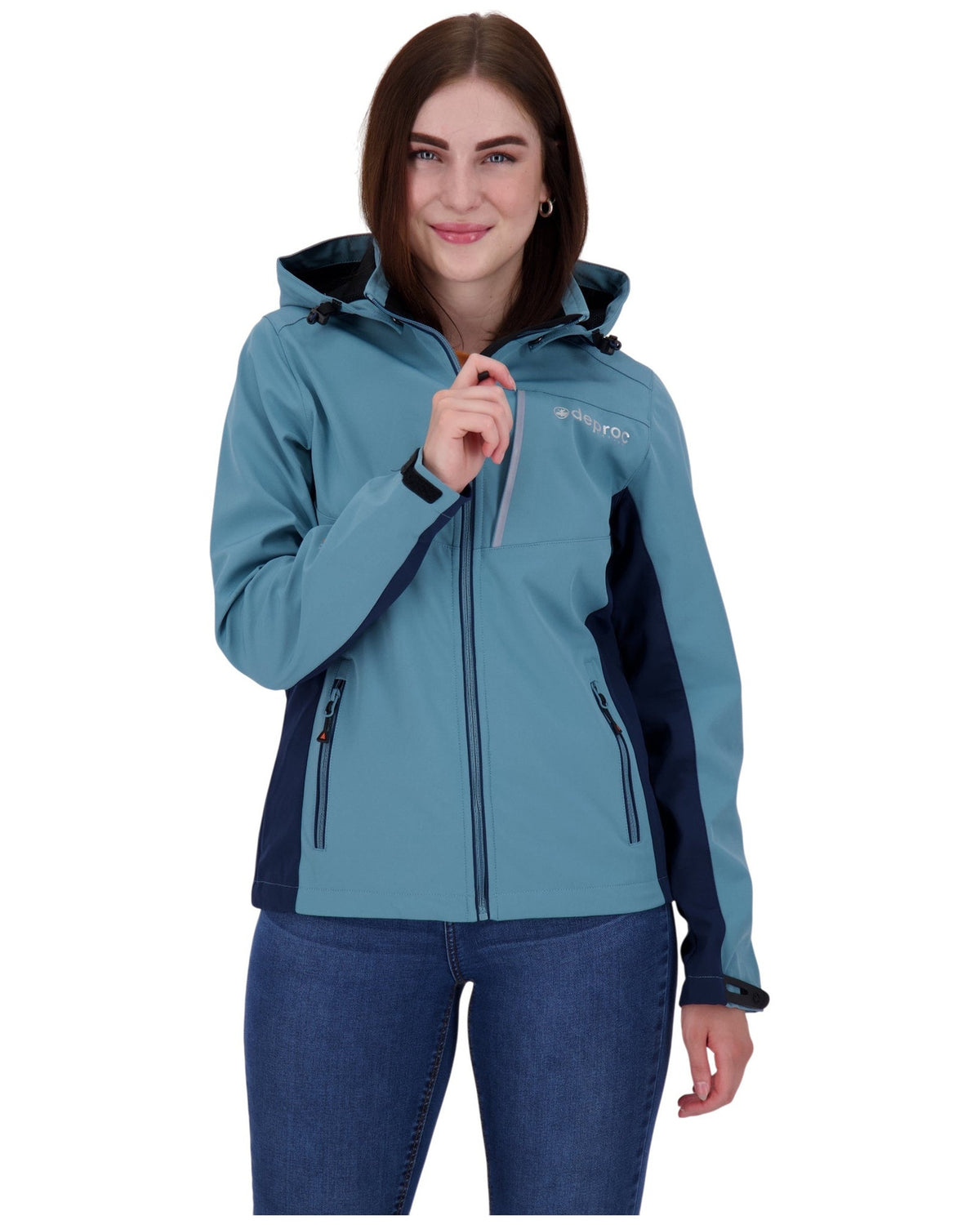 DEPROC Softshell NUNAVUT WOMEN Hellblau