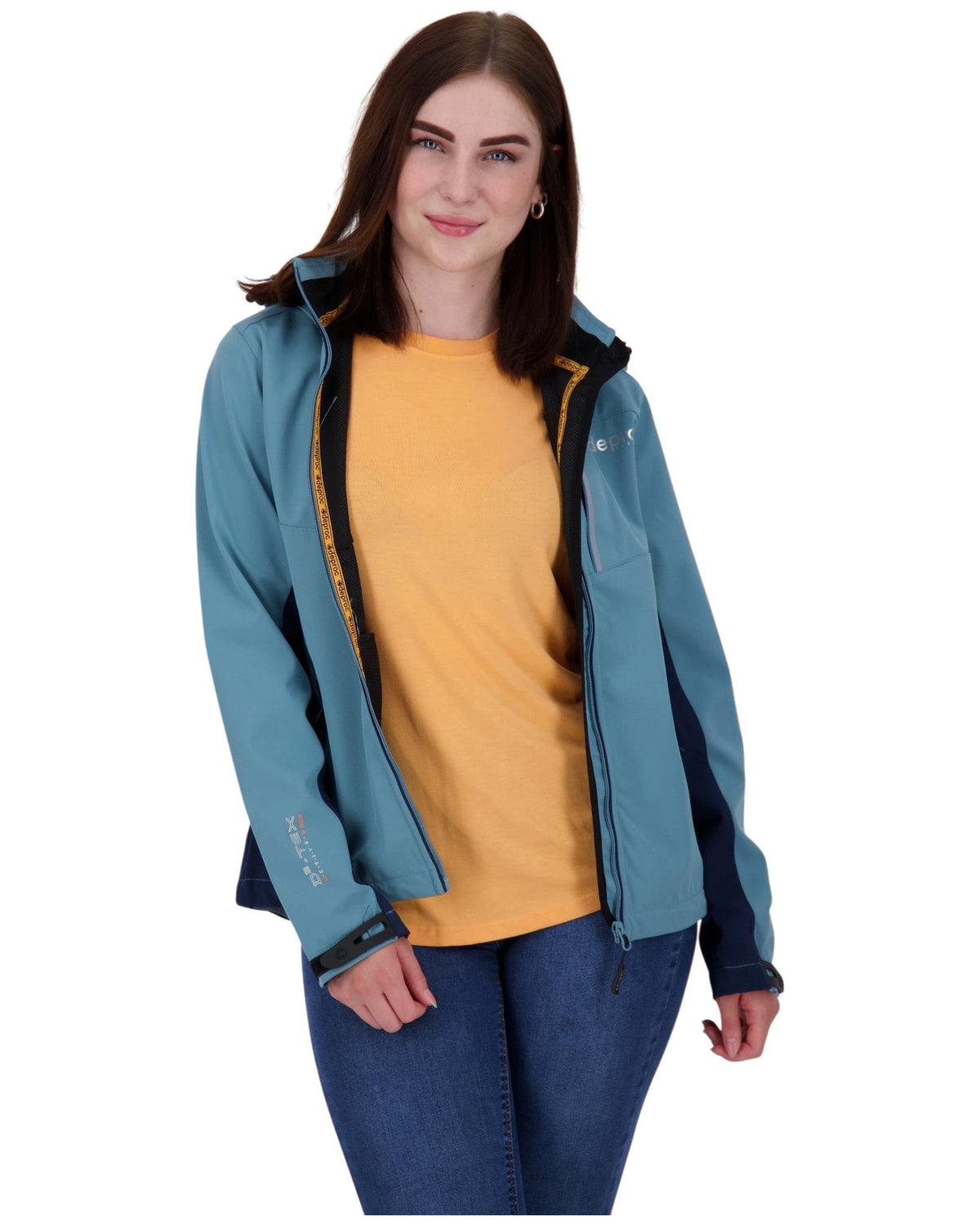 DEPROC Softshell NUNAVUT WOMEN Hellblau