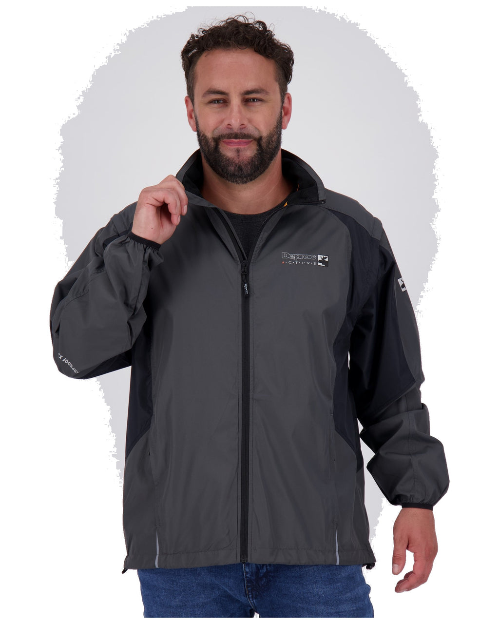 DEPROC Multifunktionsjacke HAMTON Anthrazit