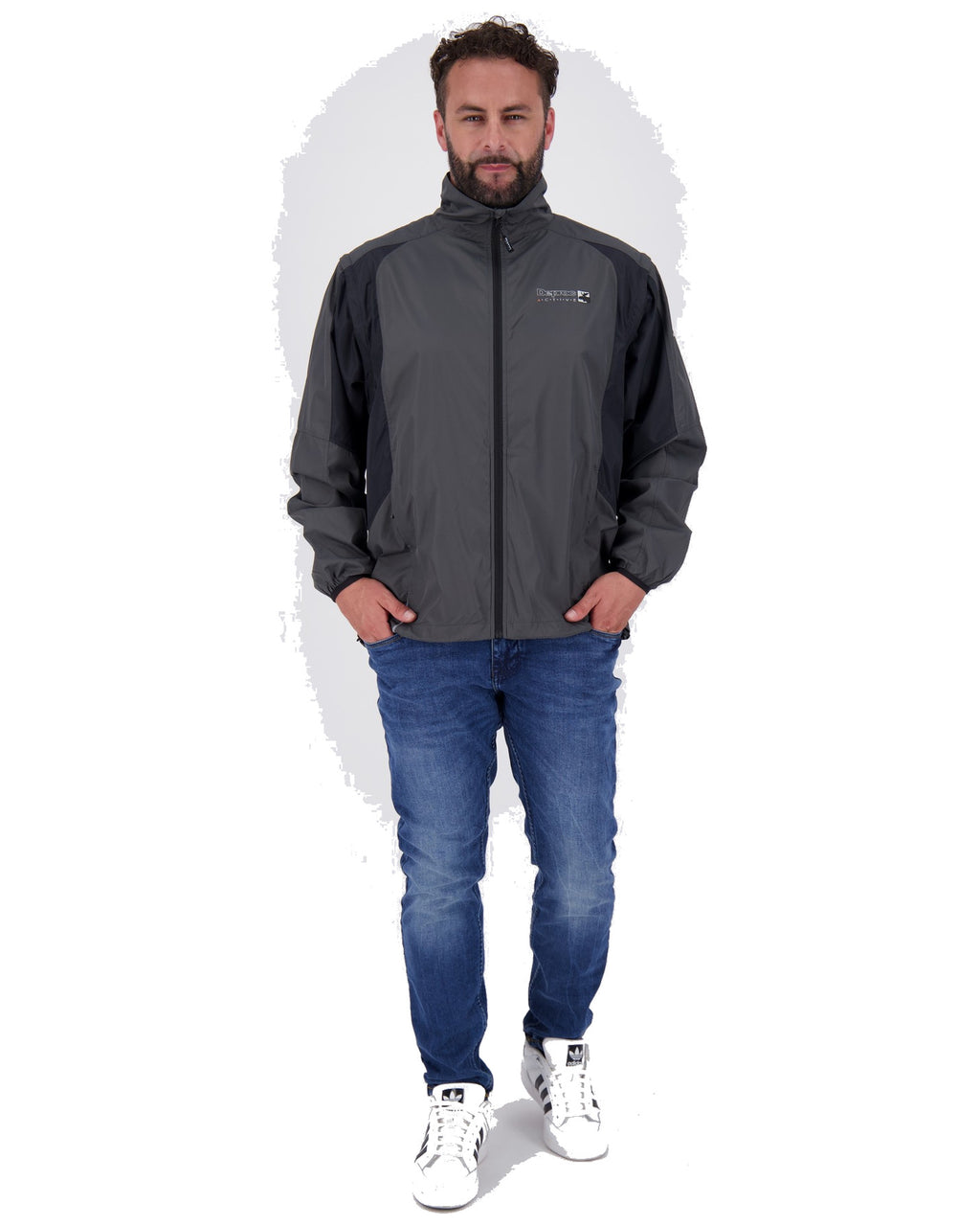 DEPROC Multifunktionsjacke HAMTON Anthrazit