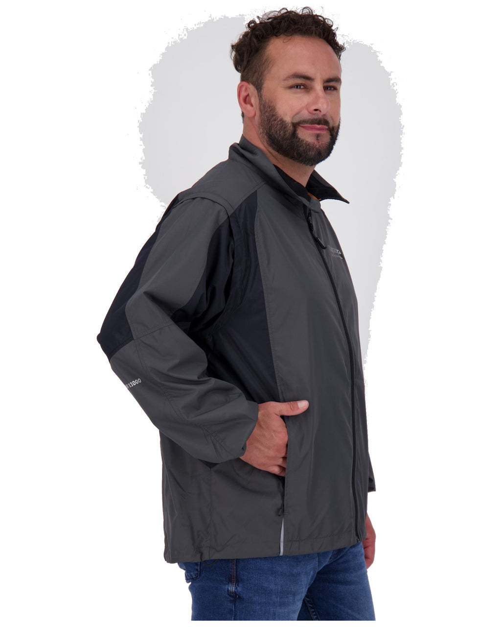 DEPROC Multifunktionsjacke HAMTON Anthrazit