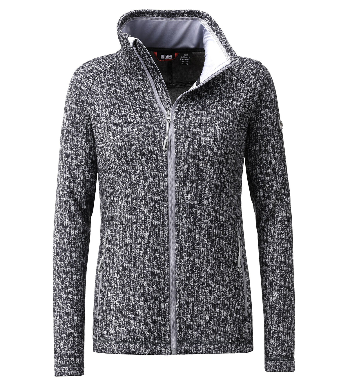 LPO Fleecejacke Lovis – asphalt