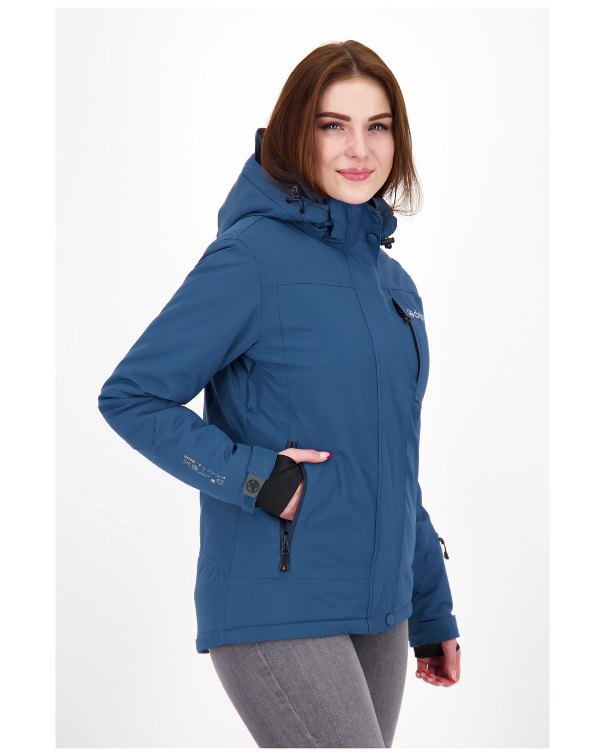 DEPROC Winterjacke MONTREAL LONG WMN Dark Navy