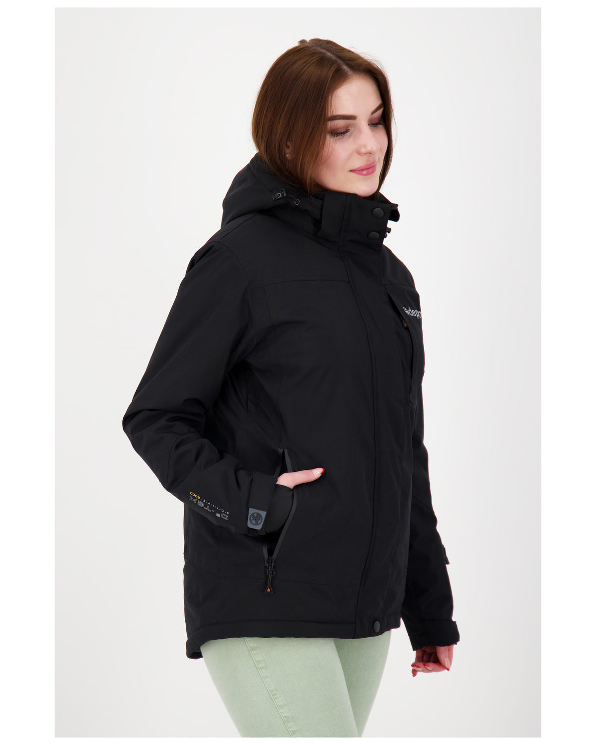 DEPROC Winterjacke MONTREAL LONG WMN Schwarz